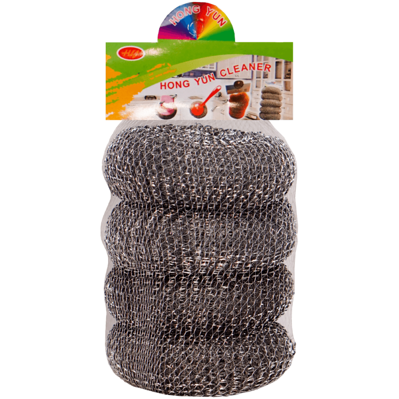 Set 4 bureți de sârmă mari 40 g